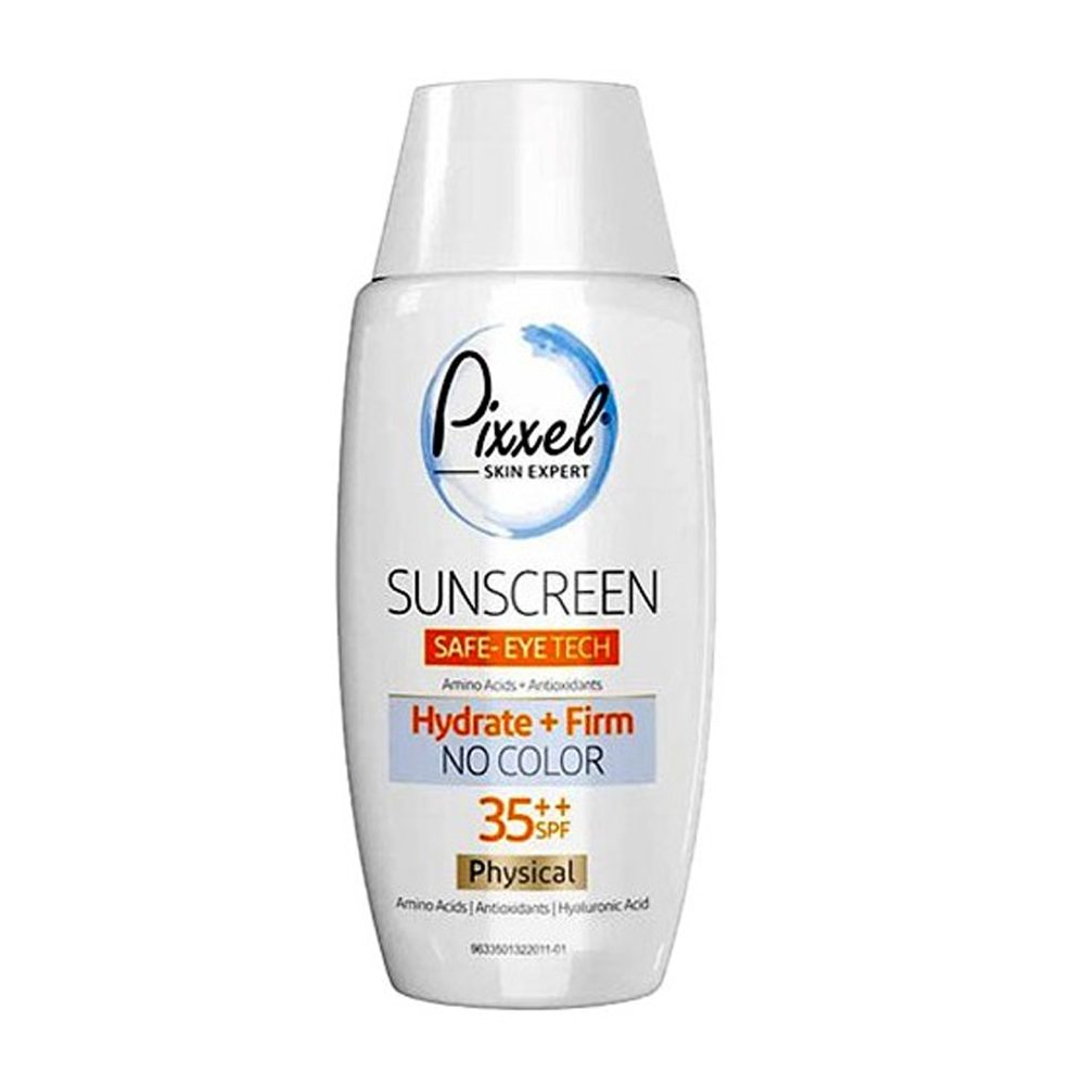 کرم ضد آفتاب پیکسل پوست خشک SPF35 مدل بی رنگ